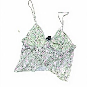 Streetwear Society Floral Mint Tank Top